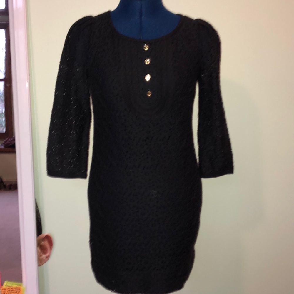 Classy, Juicy Couture black lace dress